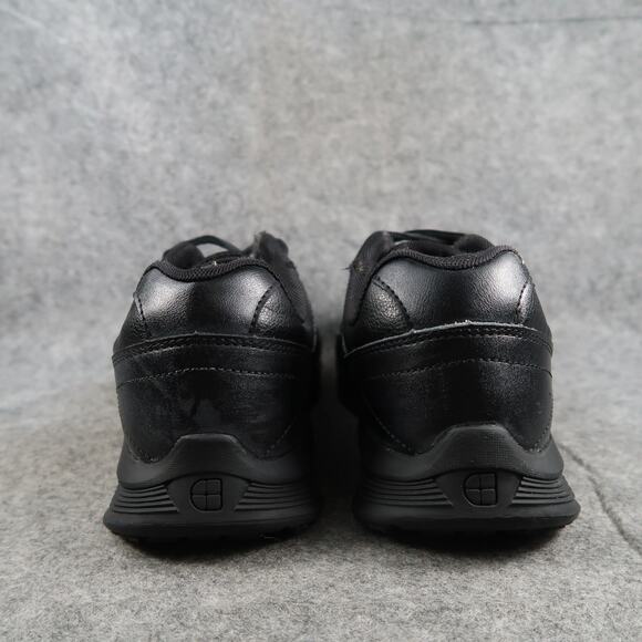 Shoes for Crews Slip Resistant Work Sneaker Womens 11 Galley II Black Leather - Picture 7 of 16